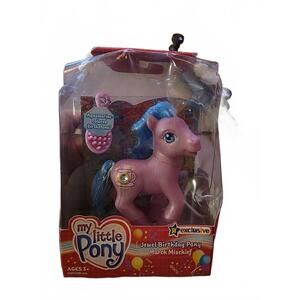 Vtg 2004 My Little Pony Jewel Birthday Pony March Mischief Exclusive Doll
